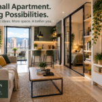 make a small apartment feel bigger