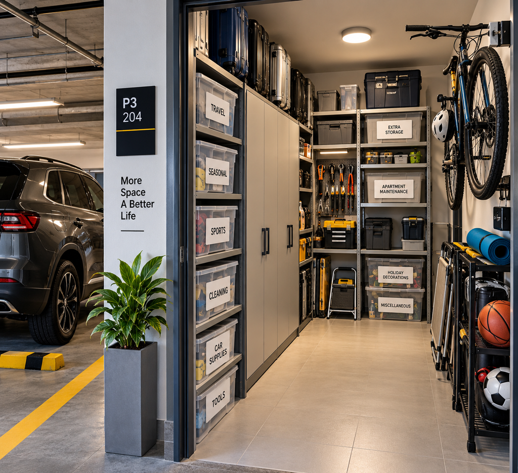 apartment garage storage ideas with cabinets and organized utility room